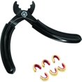 thumbnail image 1 of Nok Ensemble Pince pour Point d'Encoche de Cordon Outil (Plier avec 6 x Cam Nocks Rouges), 1 of 2