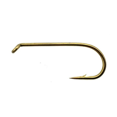 Standard Series Dry Fly Hooks Standard Dry Fly Hook, Mini Barb, Bronze Finish - 1180 - Size 10, Down Eye By Daiichi Ship from US ()