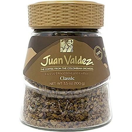 3.5 Oz Juan Valdez Freeze Dried Colombian Premium Coffee/Cafe Colombia