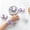 Purple, variant on Elegant Beaded Small Rose Wrist Flowers 4pcs Set for Wedding Party Prom Corsage Bracelet Bridal Accessories
