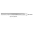 thumbnail image 2 of 2pcs Stainless Steel Measuring Rulers Dual Side Scale Rulers for Woodwork, 2 of 9