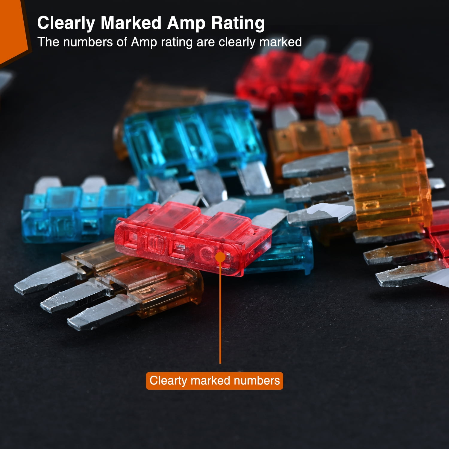 Nilight 60PCS Micro3 Fuse ATL Car Blade Fuses Assortment Kit 3 Prong Micro Blade Car Fuses Replacement 5A 7.5A 10A 15A Automotive Fuse with Fuse Puller for Cars Trucks SUVs RVs, 2 Years Warranty