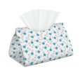 thumbnail image 2 of Lsque Dachshund Dog Puppy Printed Long Tissue Box Cover Holder, Facial Paper Organizer Dispenser,Triangle with Bottom Belt, PVC Leather Decorative Organizer, 2 of 9