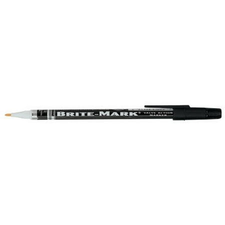 Dykem DYKEM BRITE-MARK Fine Markers - brite-mark valve action orange pm 41