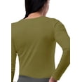 thumbnail image 2 of SIVVAN Scrubs For Women - Long Sleeve Comfort Underscrub Tee., 2 of 6