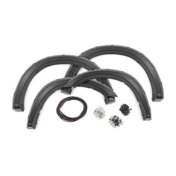 Rough Country Pocket Fender Flares for 2019-2026 Ram 2500/3500 - F-D10917A