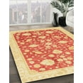 thumbnail image 2 of Ahgly Company Indoor Rectangle Abstract Orange Red Oriental Area Rugs, 2' x 3', 2 of 6