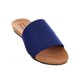 thumbnail image 5 of Incognita Sandalia Mujer Slide Moda Casual Confort De Licra Marino 109D0E azul marino 26 Incógnita 109D0E, 5 of 7