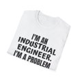 thumbnail image 4 of Funny Saying Industrial Engineer Learning School Sarcastic Novelty Women Men Sarcasm Husband Worker Father Unisex Softstyle T-Shirt, 4 of 4