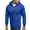Blue, variant on BFHHYA Boys Zip-Up Hooded Jacket Light Fleece Long Sleeve Athletic Sweatshirt Casual Outerwear with Zip Pockets, for After-School Activities (5-15Y)