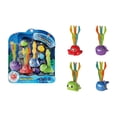thumbnail image 2 of NOUGFVZP Cute Sea Creatures Diving Toys Set of 4, Underwater Seaweed Marine Animals Bath Toys, Pool Diving Game for Kids, Swimming Pool Water Toys, Educational Toys, 2 of 3
