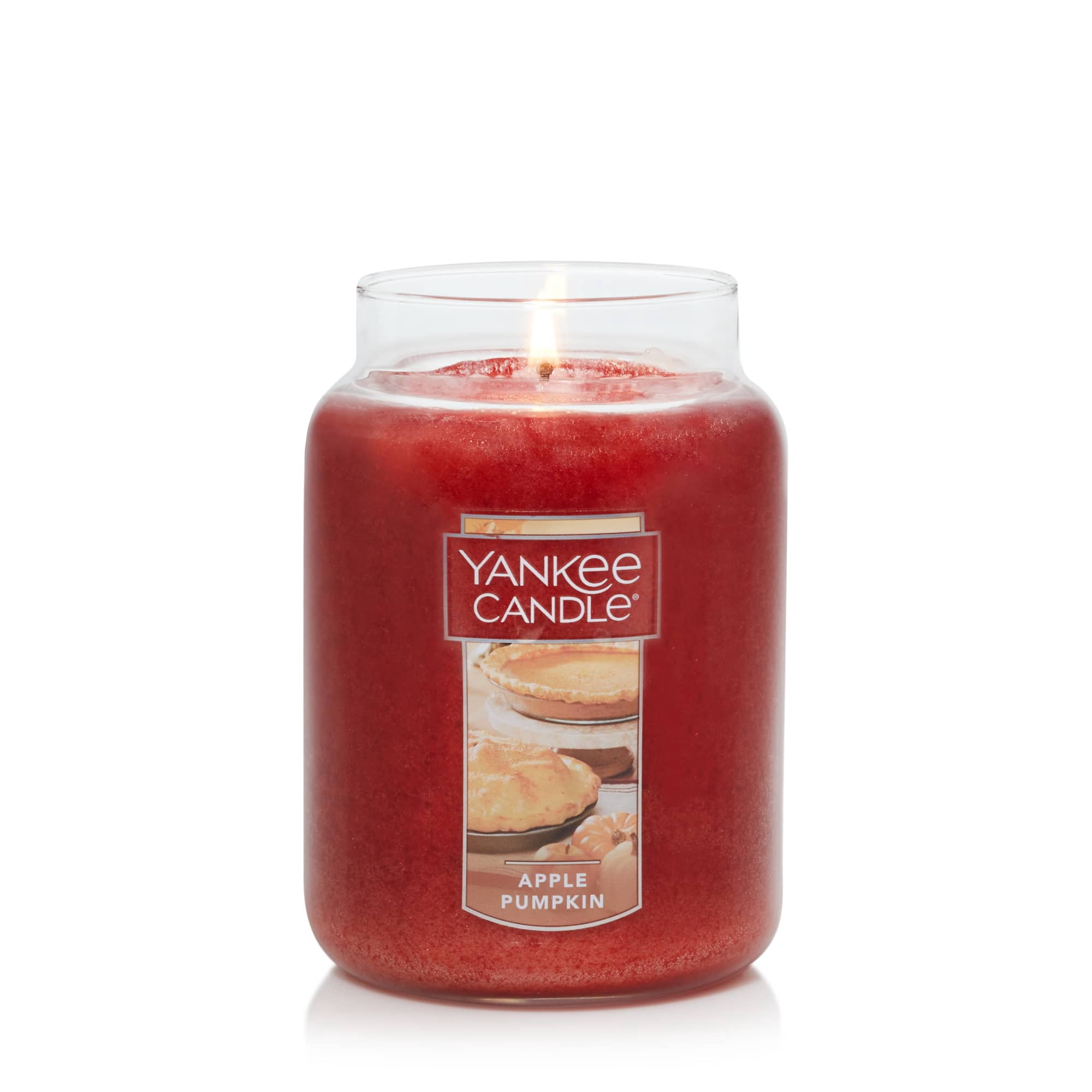 Yankee Candle Apple Pumpkin Original Large Scented Jar Candle, 22 oz