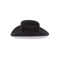 thumbnail image 5 of Stetson Unisex El Presidente 100X Felt Cowboy Hat Black 6 7/8, 5 of 9