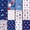 Red White Blue, variant on 4th of July 12 Pack Material Paper DIY Photo Album Party Decoration Patriotic Red White Blue Independence Day 1776-2026 Memorial Day 6 Inch USA Gifts