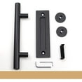 thumbnail image 2 of Poignée de Porte de Grange, Poignée de Porte Coulissante, Poignée de Porte de Grange Robuste, Poignée de Tirage pour Garage, Poignée de Porte Coulissante, pour Poudre, 2 of 4