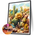 thumbnail image 2 of Kit de pintura de diamante 5D DIY Hugtrwg Botas decoración de arte de cactus K475, 2 of 9