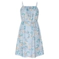 thumbnail image 5 of IROINNID A-Line Dress For Women Sleeveless Square Neck Summer Sexy Casual Backless Mini Dress Regular Print Dress, 5 of 9