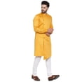 thumbnail image 3 of ELINA FASHION Men's Indian Cotton Kurta Pajama || Wedding Designer Kurta Payjama Ethnic Diwali Puja Set, 3 of 7