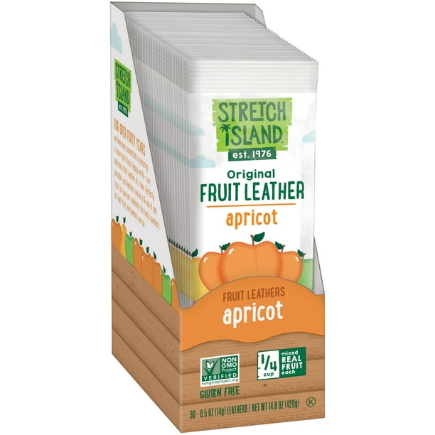 Stretch IslandÃ Â® Original Apricot Fruit Leathers 14.8 oz. Box