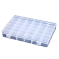 thumbnail image 2 of Rectangular Transparent Parts Box Screw Jewelry Plastic Container Home Supply, 2 of 8