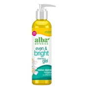 Angle View: NEW ALBA BOTANICA Even and Bright Cleansing Gel 6 fl oz (pack of 3)