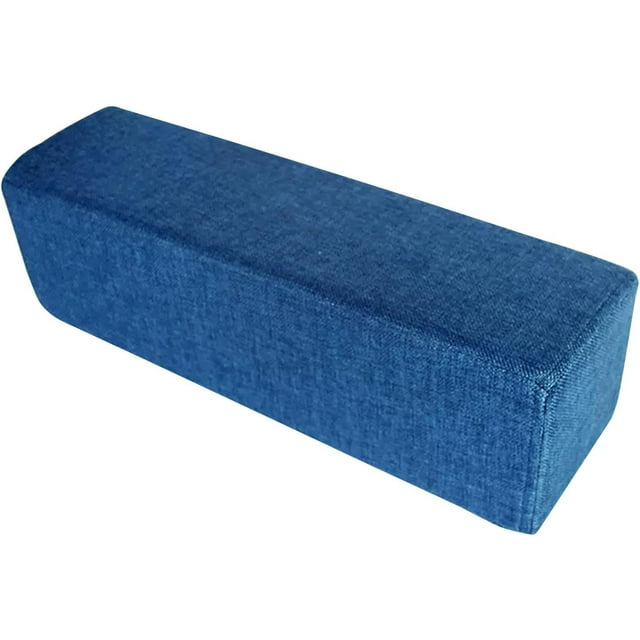 Armchair Cushion For Waist Support And Relaxation At Home, Deep Grey,Deep Blue