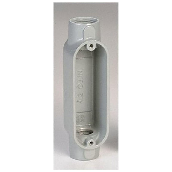 Appleton Electric Conduit Outlet Body,Alum,Trd Sz 1/2in C50T-A