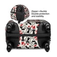 thumbnail image 4 of Lsque Christmas Cat Printed Luggage Cover, Travel Luggage Protector,Scratch and Dirt Resistant, Fits 18-32 Inch Luggage - X-Large, 4 of 9