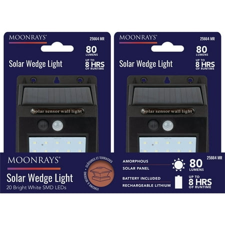 

Moonrays SMD LED Solar Motion Sensor Wedge Light 25664