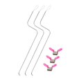 thumbnail image 4 of GUOOL 3 Pieces DIY Bead Stringing Kit Large Eye Curved Beading Pins for DIY Crafts, 4 of 9