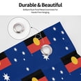 thumbnail image 4 of Australian Flag With Aboriginal Flag 4x6 Feet Flag Polyester Double Stitched With Grommets For Outdoor Indoor Decor, 4 of 7