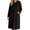 h951_Black, variant on Nightgowns for Women Fleece Long Sleeve Crewneck Winter Loose Sleepwear with Pockets Soft Comfy Warm Sleep Dress, S-2XL