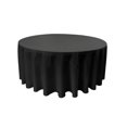 thumbnail image 1 of LA Linen TCpop120R-BlackP24 Polyester Poplin Tablecloth, Black - 120 in. Round, 1 of 4