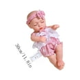 thumbnail image 3 of YOHAVEN 30cm Reborn Silicone Doll Realistic Soft Sleep Doll for Playhouse Pretend Home Decor Gift for Holiday Christmas Winter Display Decoration Cozy Gift Idea, 3 of 6