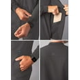 thumbnail image 4 of Adar Addition Scrubs for Men - Zippered Bomber Scrub Jacket - A6206 - Pewter - M, 4 of 8