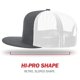 thumbnail image 3 of Gorra de béisbol Richardson 511 Flatbill Trucker Snapback, 3 of 7
