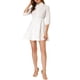 thumbnail image 1 of INSPIRE CHIC Ropa de Mujer para Trabajar Vestido Casual Elegante de Manga 3/4 en Color Blanco M, 1 of 7