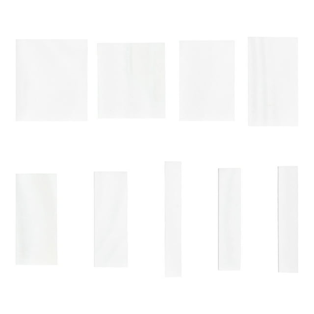 MasteelfCA 1Ensemble Bandes d'Incrustation en Coquille Naturelle à Pois pour Guitare Basse Blanc