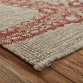 thumbnail image 3 of Contemporary Home Living 7.75' x 9.5' Beige and Coral Starfish Rectangular Area Throw Rug, 3 of 8