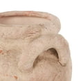 thumbnail image 5 of DecMode 8" Antique Style Distressed Pink Ceramic Vase with Handles, 5 of 9