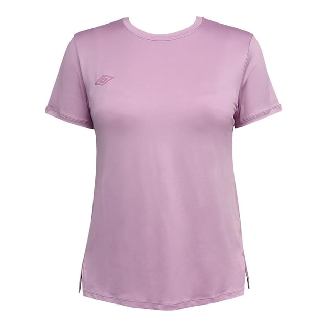 Playera Umbro para Mujer Deportiva Manga Corta Rosa Talla CH