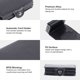 thumbnail image 4 of Cartera Para Tarjetas, Bolsillo Para Tarjetas Con Bloqueo RFID Negro, Antidesmagnetización Para Viajes De Negocios, 4 of 8