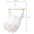 thumbnail image 2 of Écharpe avec Franges Beige, 2 of 5