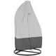 thumbnail image 1 of Sillón de Mimbre de Jardín Asiento Colgante Funda para Muebles Impermeable con Cremallera - Funda Protectora para Silla Egg - Funda de Poliéster Oxford 210D Revestimiento de PVC, 1 of 5