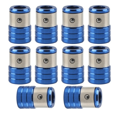 

2024 10PCS Screwdriver Magnetic Ring Anti Slip Drill Bits Magnetizer Ring Screwdriver Bit Tool