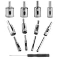 thumbnail image 1 of Diamond Drill Bits Set, Diamond Hole Saw Set Kit, Hollow Core Drill Bit Set for Ceramic Tile Porcelain MarbleGranite, 1 of 6