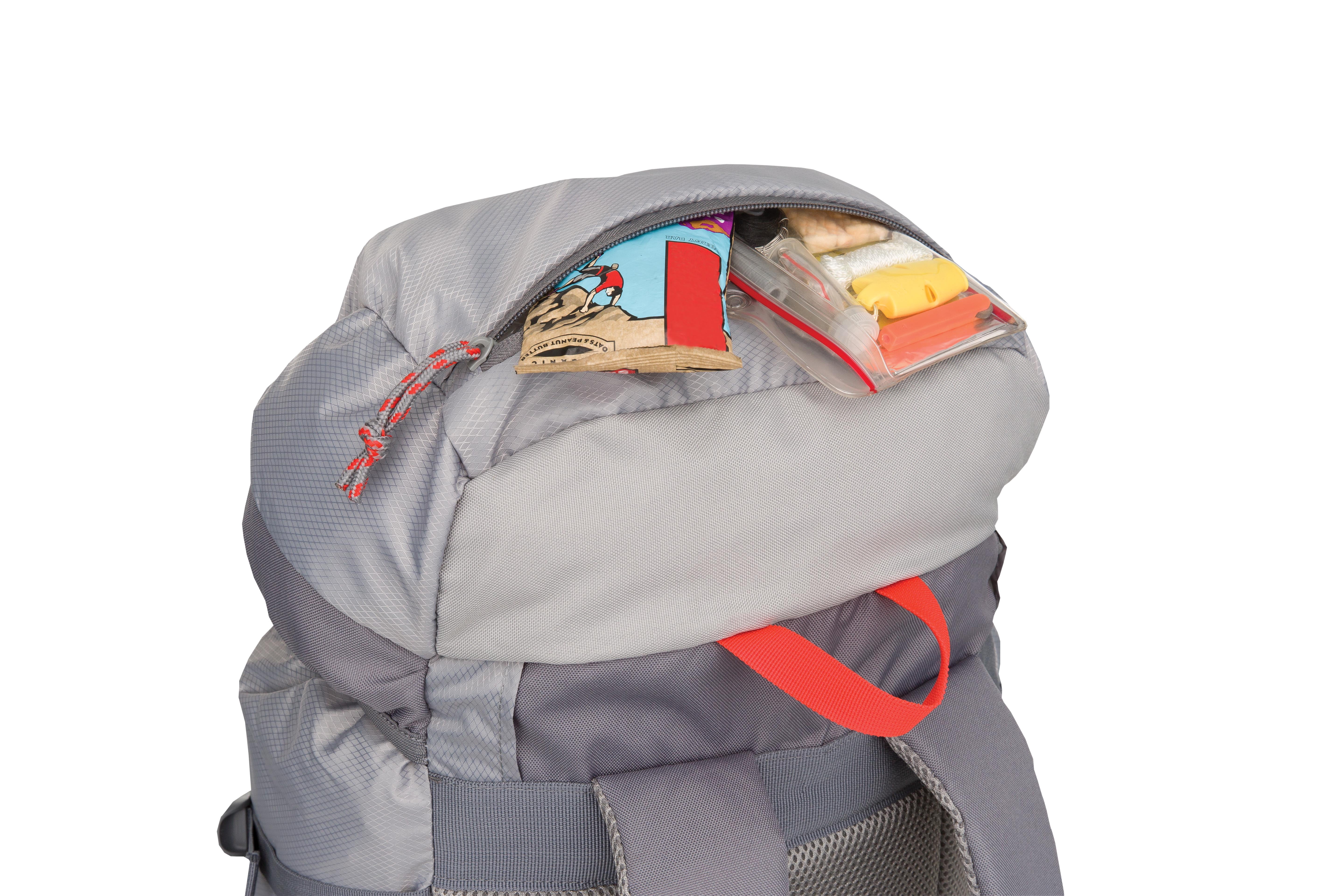 Outdoor Products Arrowhead 47.5L Unisex Internal Frame Hiking Backpack, Gray