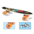 thumbnail image 5 of 22 Inch Cruiser Skateboard Complete with LED Light Up Wheels for Beginner and Adults T-Tool Included, 5 of 7