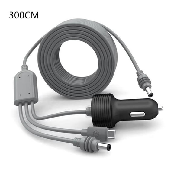 For Starlink Mini 3 In 1 DC Power Cable 10FT DC Male Power Cable Cord