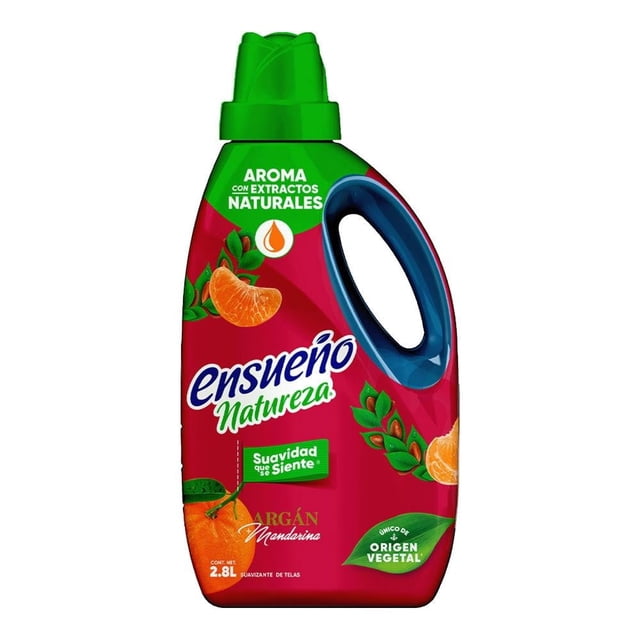 Suavizante de telas Ensueño Natureza árgan mandarina 2.8 l
